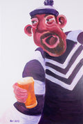Bazza, 'Freo' (51x76cm) original oil painting - SOLD