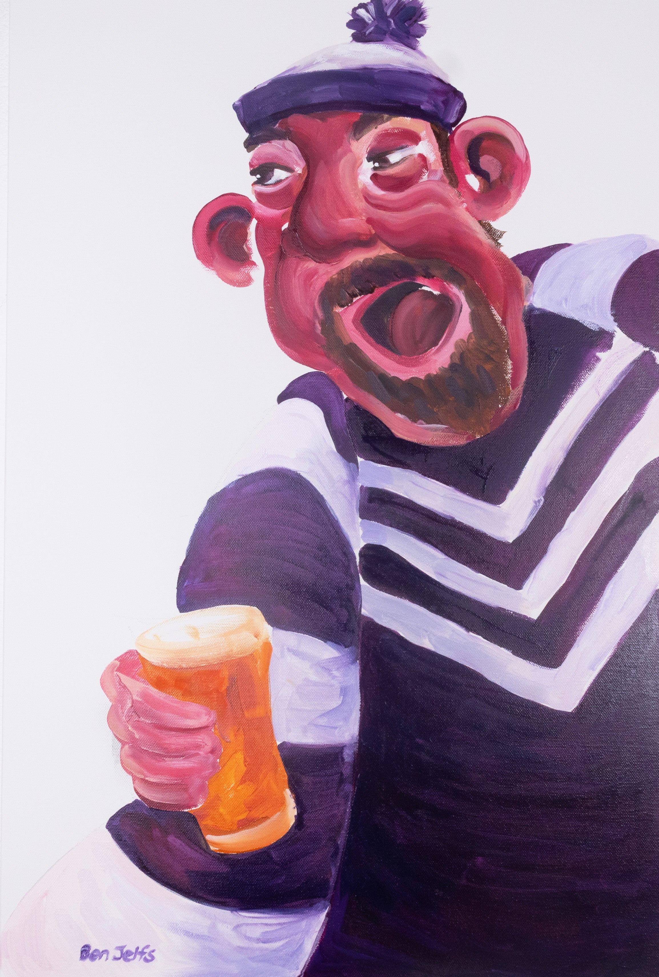 Bazza, 'Freo' (51x76cm) original oil painting - SOLD