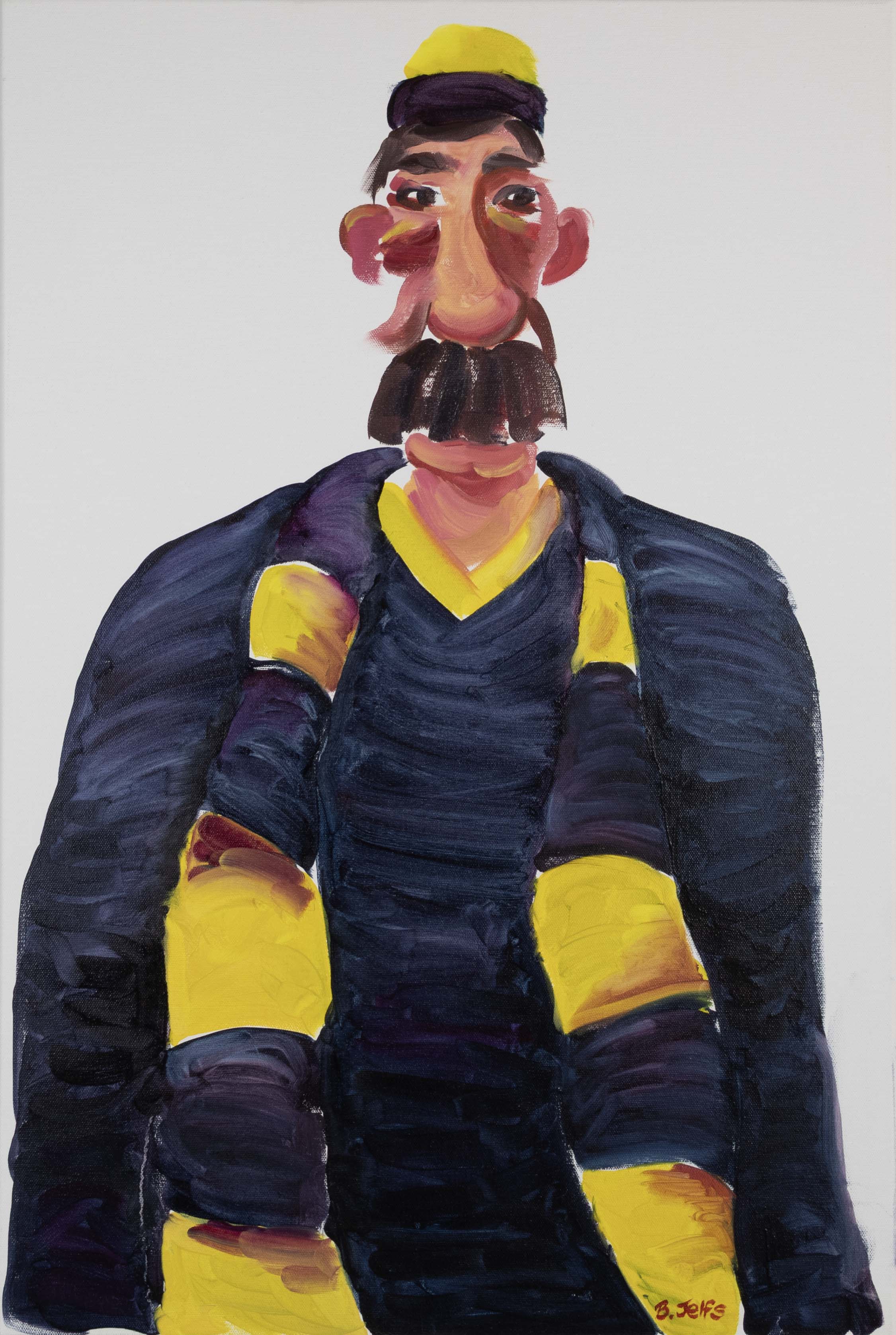 Ed, 'The Lions' (51x76cm) original oil painting