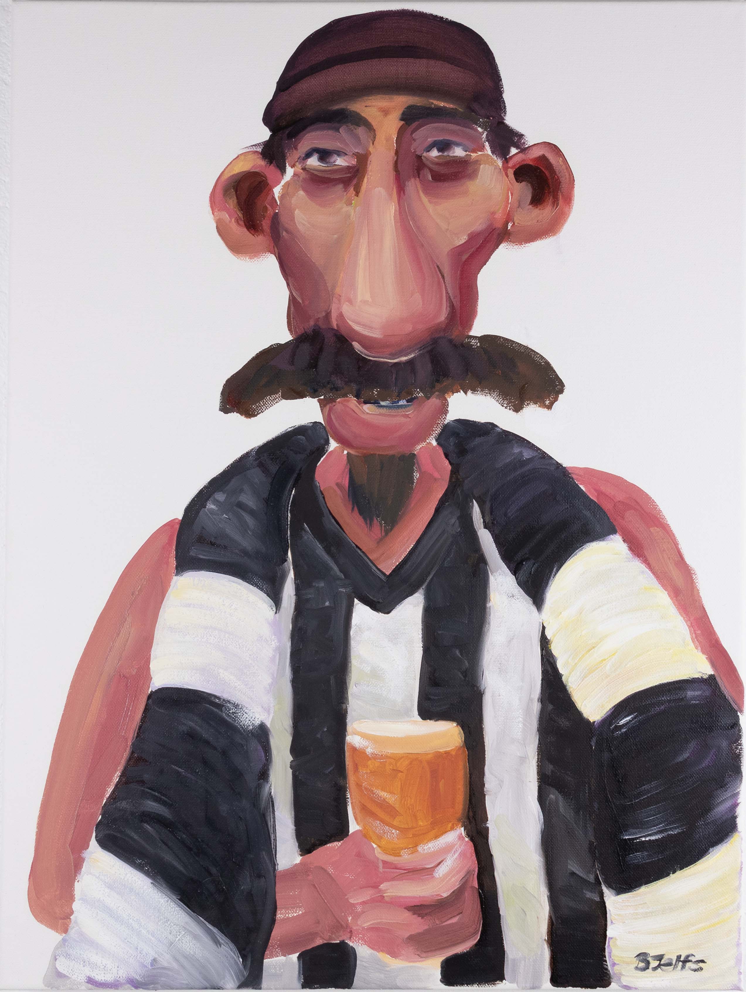 Frank, The Pies (45x61cm) original oil painting