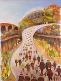 The Crossing (60x80cm) original oil painting